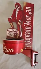 CAPTAIN MORGAN RUM PIRATE Shelf Enhancer Advertising Display Bar Man Cave Store