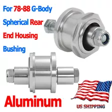 For 78-88 GM G-Body Chevrolet Rear End Spherical Housing Bushings Aluminum Set