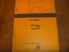 John Deere 490 Excavator Parts Catalog Manual PC1973
