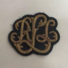 Lauren Ralph Lauren Embroidered Patch Letters 3 Inches Wide