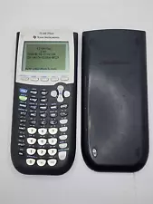 Used - Texas Instruments TI-84 Plus Graphing Calculator Black With Cover