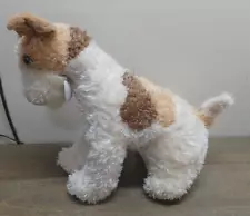 Life Like Realistic Fox Terrier Canine Classics Hand Crafted Plush Stuffed Dog