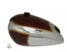 FIT FOR MATCHLESS G3L 3 GALLON MAROON PAINTED CHROME FUEL TANK