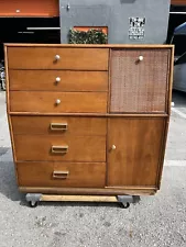 Tall Gentleman's Drexel Suncoast Vintage High Boy Dresser