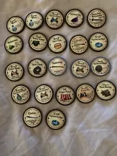 D&D True Dungeon Tokens, 21 count, 2007, True Dungeon