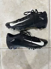 Nike Vapor Untouchable Speed 3 TD P Football Cleats Black/ White Size 11.5