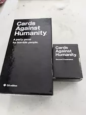 Cards Against Humanity A Party Game For Horrible People And Second Expansion100%