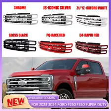 Platinum Grill Front Grille For 2023 2024 Ford F250 F350 F-250 F-350 Super Duty