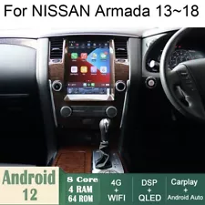 Car Android Gps Navigation Wifi 12.1" For Nissan Armada 13~18 Radio Carpaly