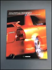 2003 MazdaSpeed Protege Original Car Sales Brochure Catalog