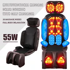 Shiatsu Massage Chair Pad Foldable Calf Massager for Home & Office Use