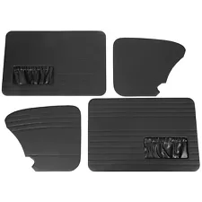 For VW Bug Door Panels W/Pockets 1965-1977 Volkswagen Beetle, Set Of 4