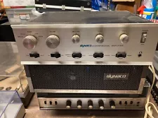 Vintage Dynaco SCA-35 Stereo Tube Integrated Amplifier. Unstested as is