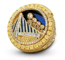 2022 Golden State Warriors Rings NBA Final 30 Curry Replica Official Version