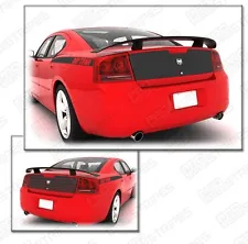 Decals for Dodge Charger Daytona Trunk Deck Blackout 2006 2007 2008 2009 2010