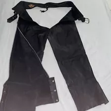 Harley Davidson Leather Chaps Men’s Xl ð¥ Pre Owned‼️ Great Condition ðð»