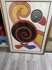 alexander calder signed and numbered lithograph #62/120