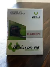 Viridian Reactor R5 Gen 2 Green Laser Sight and Holster for Ruger LCP 2 New