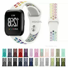 For Fitbit Versa 2 1/Lite Wrist band Breathable Sport Silicone Strap Watch Bands