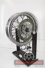 00 DYNA WIDE GLIDE REAR WHEEL BACK RIM TIRE GUARANTEED STRAIGHT OEM CHROME