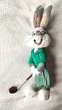 Bugs Bunny 50th Birthday Collection 1949-1990 18" Plush Doll 24K Special Effect