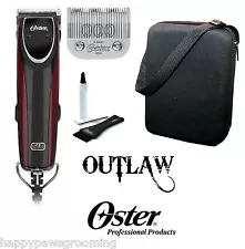 Oster OUTLAW 2-speed SUPER-DUTY Clipper KIT&Cryogen-X 000 Detachable Blade,CASE