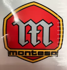 Montesa vintage style sticker Classic Bike.