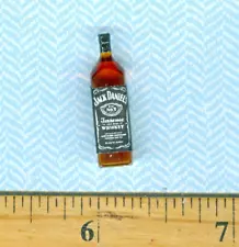 Dollhouse Miniature Size Whiskey Bottle # J D