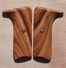 Custom Extended Canarywood Zastava M57 Grips