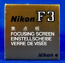 Nikon F3 Focusing Screen Type E Red Dot (Grid) for F3 New Old Stock Never Used