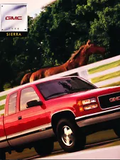 1998 GMC Truck Sierra Original Sales Brochure Catalog