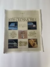 1978 Oldsmobile Car Sales Brochure - Ninety-Eight Delta 88 Toronado Cutlass