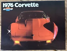 NEW OLD STOCK 1976 CHEVROLET CORVETTE DEALER SALES BROCHURE STINGRAY