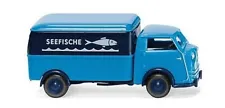 Wiking 33506 HO Scale 1949-1952 Tempo Matador Box-Body Delivery Truck Seefische