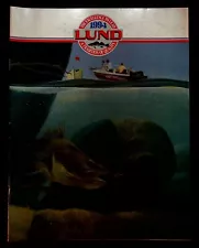 VINTAGE 1994 Lund Fishing Boats Sales Brochure 2450 Genmar 2100 Baron 1850 Tyee