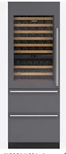 Sub-Zero 30" Panel Ready Integrated Wine Storage w/ Refrigerator Freezer Drawers