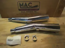 NEW 1982 1983 VF750S V45 SABRE MEGAPHONE SLIP ON EXHAUST MUFFLERS MAC 001-2213