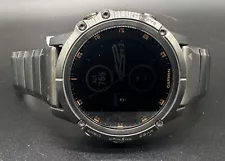 Garmin Fenix 5X Plus 51mm Sapphire Black Case Titanium Band GPS Watch $1050