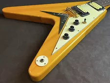 Epiphone 1958 Korina Flying V Used Korina Body Rosewood Fingerboard w/Soft Case