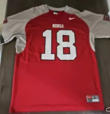 Nike UNLV Rebels #18 Size Large Vintage Jersey EUC