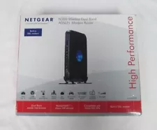 Netgear N300 Wireless Dual Band ADSl2+ Modem Computer Internet Router !!