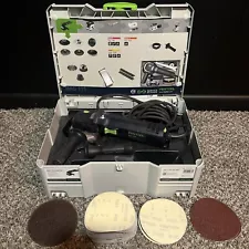 Festool RAS 115 Rotary Sander - Used - Extra Pads