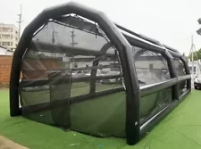 Inflatable Batting Cage - Black New 20ft