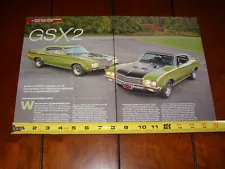 1971 BUICK GSX ORIGINAL 2016 ARTICLE