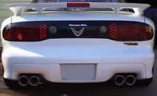 Dual 4" Quad Style Titanium Exhaust Tips Camaro Firebird Trans Am