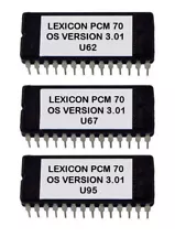 Lexicon PCM 70 OS Version 3.01 PCM70 Effect Reverb EPROM Upgrade Update