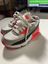 Nike Air Max 90 PS Leather Infrared 2015 size 12C Preschool