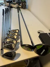 Callaway Edge Iron Set 6-PW + S + 5H + Driver Steel Mens R Flex RH