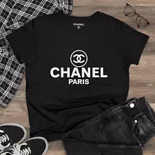 Chanel Paris Shirt Women T Shirt Size USA