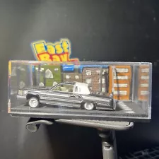 Revell '81 Cadillac Coupe DeVille Lowrider Magazine 1/64 W/ CUSTOM DIORAMA CASE!